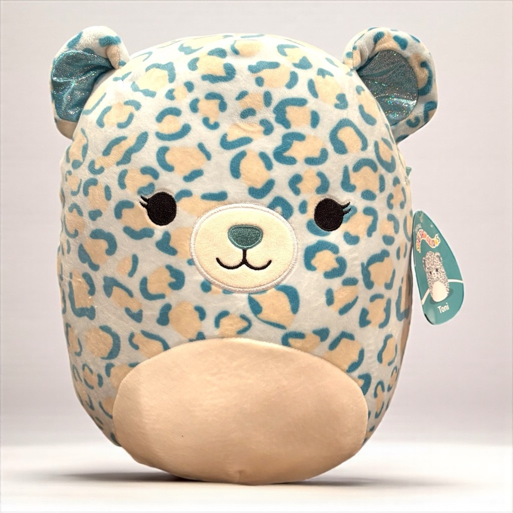 Squishmallows Toni 12” Snow Leopard Plush New with Tag
